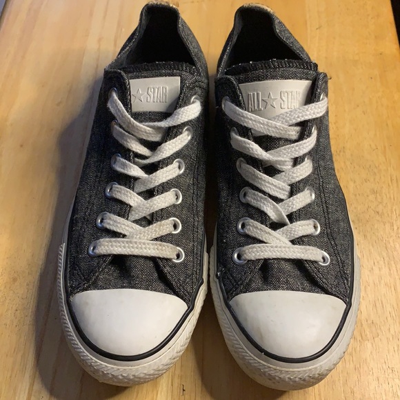 Converse Shoes - Converse All Stars Black OX Men's 6, Women's 8